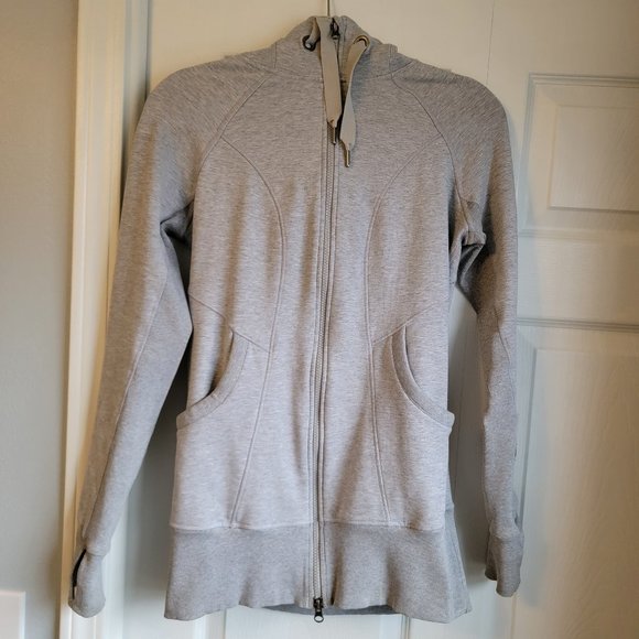Athleta CYA Strength Full Zip Stretch Hoodie 12P Petite - Picture 3 of 11
